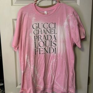 Gucci Chanel, Prada, Louis, fendi! Women’s tshirt!
